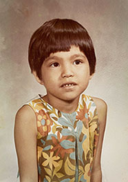 my first grade school photo